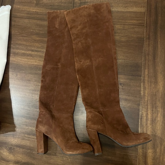 Nine West Snowfall Suede Boots - Picture 2 of 13
